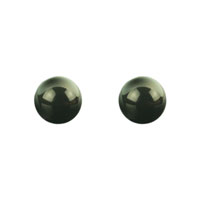 Naunice ze SWAROVSKI ELEMENTS perla 8mm mystic black Ag 925/1000 krabika