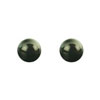 naušnice ze SWAROVSKI ELEMENTS perla 8mm mystic black Ag 925/1000 krabička