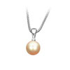 přívěšek ze SWAROVSKI ELEMENTS visící perla 12mm rosaline Ag 925/1000